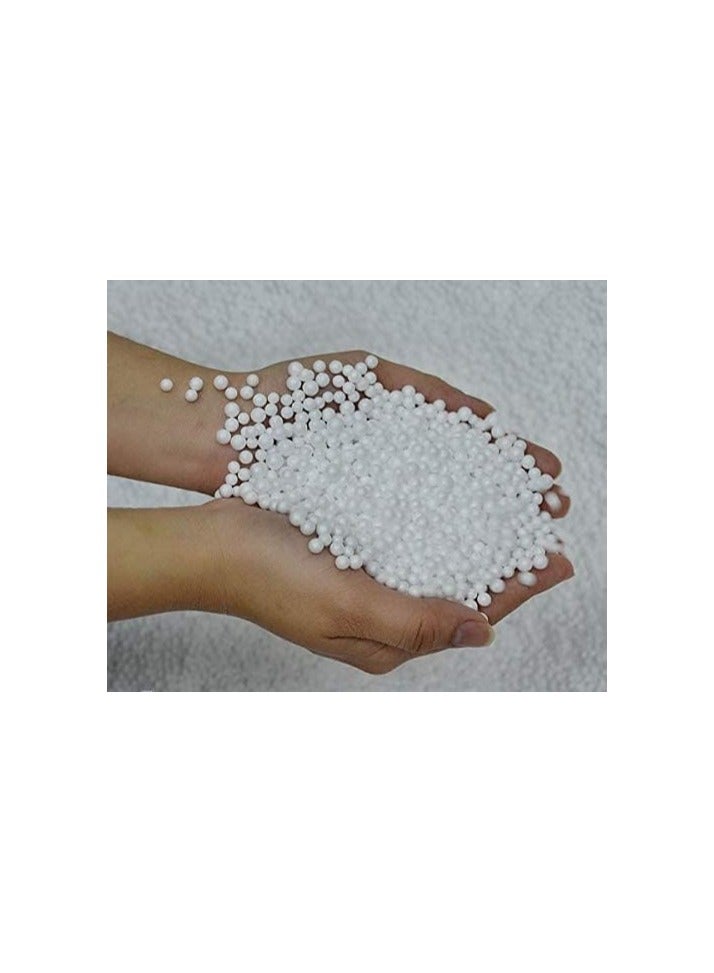 Comfy White Polystyrene Bouncy Beans For Refill Of Bean Bags 1 Kg - Image 2