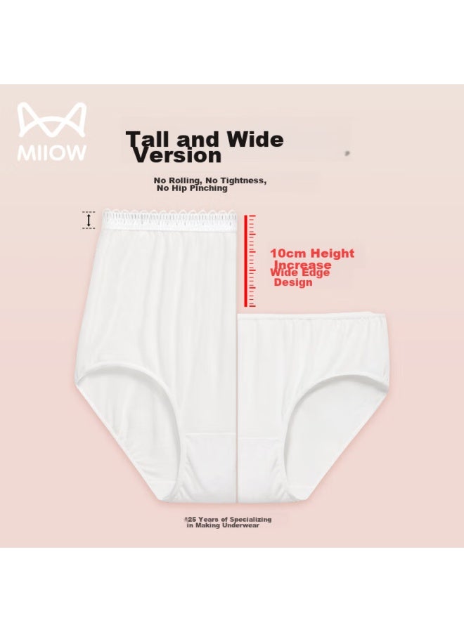 MIIOW Miiow Disposable Underwear For Women, High-waist Pure Cotton Sterile Postpartum Menstrual Period Travel Business Trip No-wash Xl - Image 3