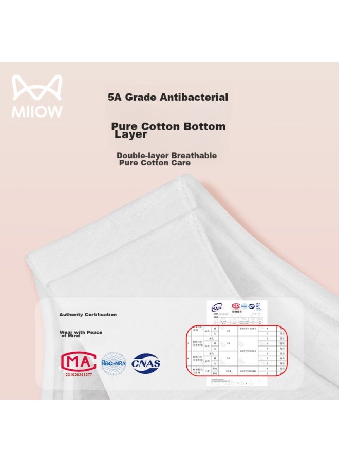 MIIOW Miiow Disposable Underwear For Women, High-waist Pure Cotton Sterile Postpartum Menstrual Period Travel Business Trip No-wash Xl - Image 5