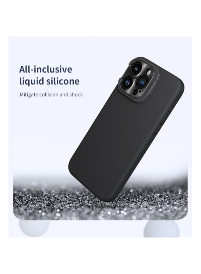 Nillkin LensWing Magnetic fashion Cover for Apple iPhone 15 Pro Max (2023) - Black - Image 3