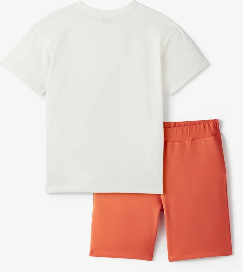 JUNE Girls Tshirt Shorts 2 Piece Set