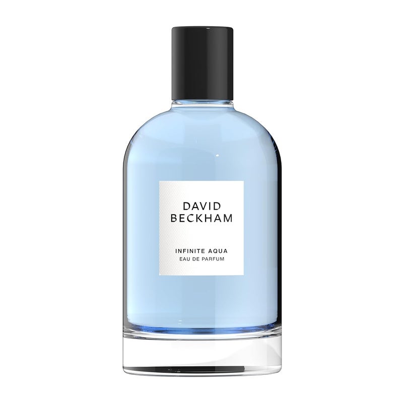 David Beckham Infinite Aqua Eau de Parfum 33 fl oz Pack of 1 Notes of Lemon Lavender and Sandalwood Mens Fragrance Long Lasting Everyday Fragrance Travel Size