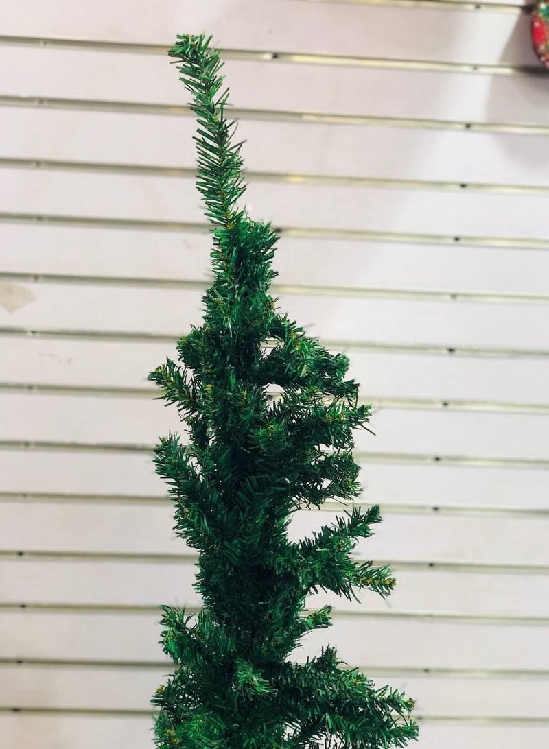 The awaited Christmas trees, the green tree, the tree with the metal pole, which is soft to move and sits, is plastic. Size: 50 cm. - Image 2