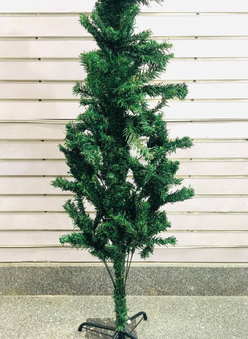 The awaited Christmas trees, the green tree, the tree with the metal pole, which is soft to move and sits, is plastic. Size: 50 cm. - Image 3