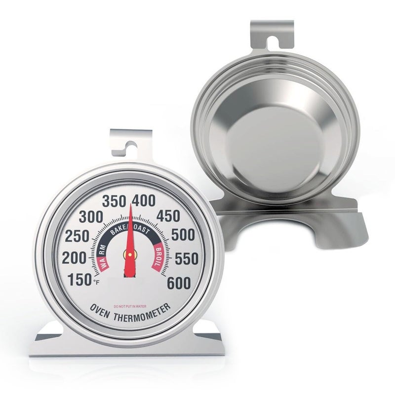 Efeng Large Dial Oven Thermometer for Gas & Electric Oven,Grill Cooking Safety Leave-in- NSF accurately Easy-to-Read Clearly Large Number Shows temperatures for Meat,Grilling or Cake Cooking Oven - Image 1