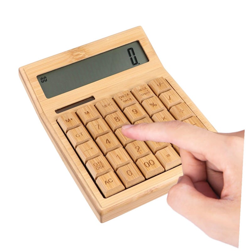 29 Key Solar Calculator Portable Electronic Basic with LCD Display for Office School Use - Image 2