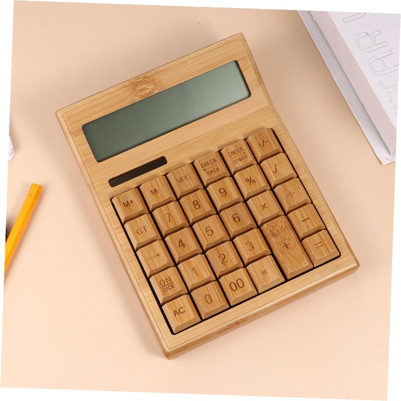 29 Key Solar Calculator Portable Electronic Basic with LCD Display for Office School Use - Image 5