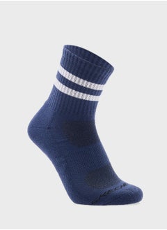 SKECHERS 3 Pack Terry Hi Qtr Crew Socks  - Image 2