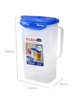 LOCK & LOCK LocknLock 1.5L Fridge Door Jug with Resealable Flip-Top - Airtight, BPA-Free, Microwave, Freezer, and Dishwasher Safe  - Image 5