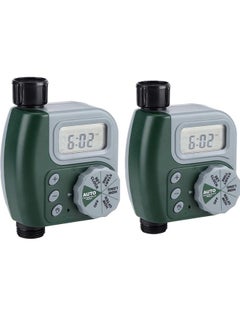 Taimi Automatic Water Sprinkler Timer Green/Grey 2pcs  - Image 1