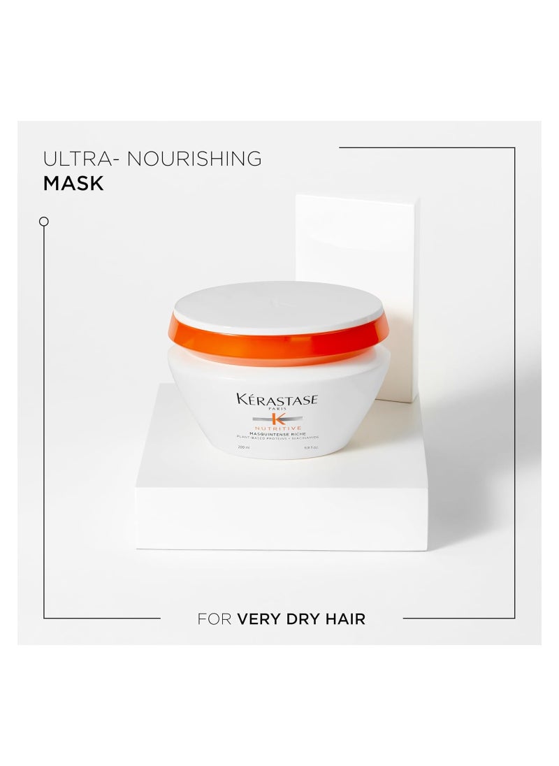 Nutritive Masquintense Riche Hair Mask For Thick Dry Hair 200Ml - pzsku/ZB81A316D0B36512643FEZ/45/_/1709818289/b76c55f3-7d3f-44b7-984f-2541ddb286d0