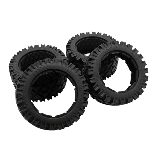 FLMLF All Terrain Wheel Tires Front Rear Tyre Skin for 15 HPI ROFUN BAHA ROVAN KM Baja 5B SS Buggy Truck Rc Car Parts - Image 5