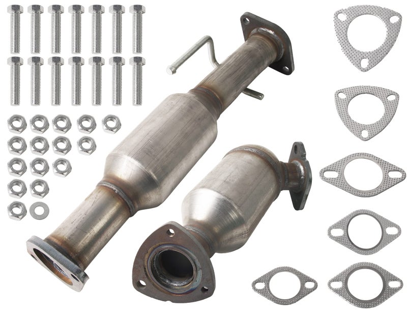MIKODA Catalytic Converter 3PCS Compatible with Chevrolet Traverse GMC Acadia Saturn Outlook Buick Enclave 2007-2017 3.6L V6 Replace 16574 16709 16710 - Image 4