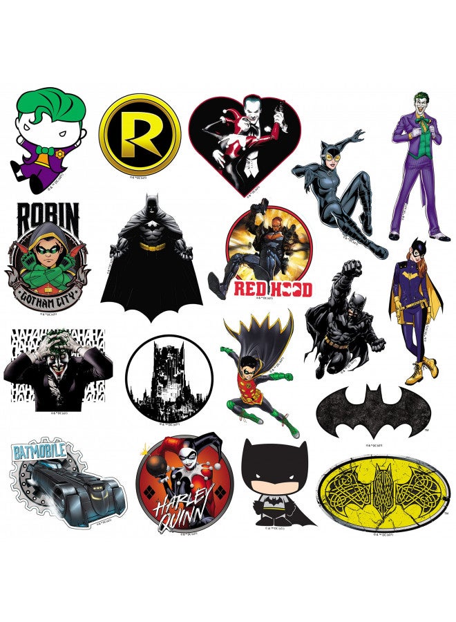 GRAPHICS & MORE Batman Sticker Pack Die Cut Vinyl Large Deluxe Stickers Variety Pack - Laptop, Water Bottle, Scrapbooking, Tablet, Skateboard, Indoor/Outdoor - Set of 50 - Image 3