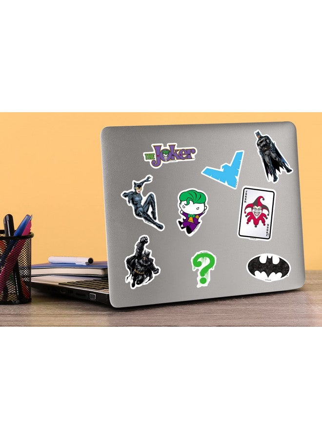 GRAPHICS & MORE Batman Sticker Pack Die Cut Vinyl Large Deluxe Stickers Variety Pack - Laptop, Water Bottle, Scrapbooking, Tablet, Skateboard, Indoor/Outdoor - Set of 50 - Image 5