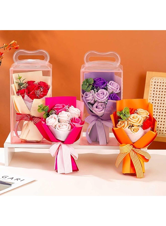 باقة بوكية ورد صناعي هدية فريدة من نوعها لديكور المنزل وحفلات الزفاف   زينة زهور، عيد الحب، عيد الأم، عيد ميلاد، هدية، زفاف - Image 1