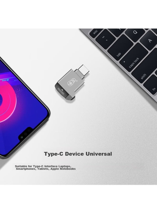 Chuanyu Usb-c High-speed Tf Card Reader Type-c, Dslr Camera Storage Card, Dash Cam, Drone, Computer, Iphone 15, Phone Memory Card, Mini Card Reader - Image 2