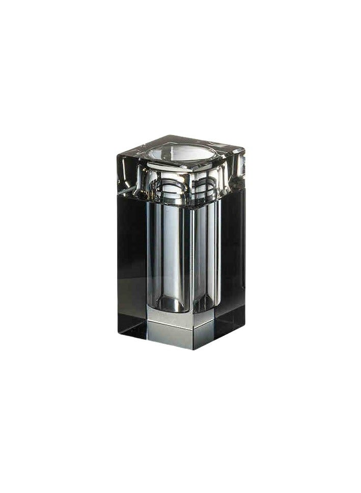 JiFENG Toothpick Holder Light Luxury Decorative Crystal Glass Toothpick Dispenser Cotton Swab Jar - Image 1