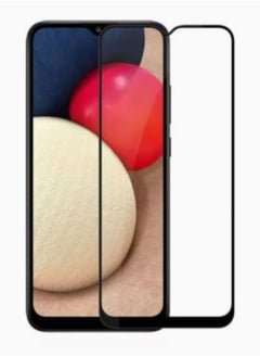 Generic Full Screen Tempered Glass Screen Protector For Oppo A15- Black  - Image 1