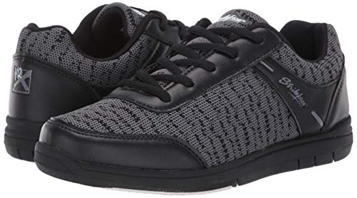 KR Strikeforce أحذية البولينغ الشبكية للرجال من KR Strikeforce، أسود/فولاذي (نظام قياس الأحذية الأمريكية، بالغ، رجال، رقمي، متوسط، 14) - Image 4