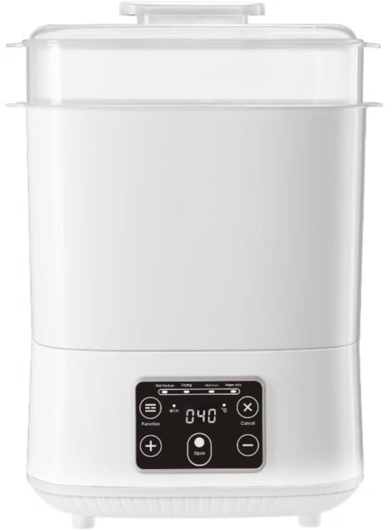 NIBEMINENT Baby Bottle Sterilizer, Electric Steam Bottle Sterilizer and Dryer, 5 in 1 Baby Milk Warmer Bottle/Sterilizer Universal Fit for All Baby Items Accessories - Image 1