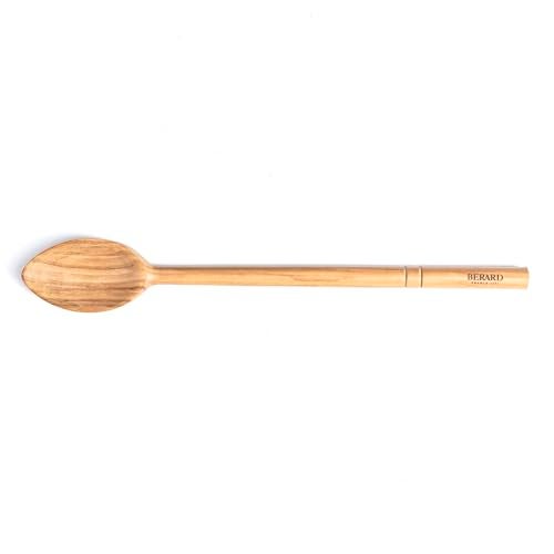 Berard 22574 French Olive-Wood Handcrafted Cook's Spoon, 12 Inch,Brown - Image 4