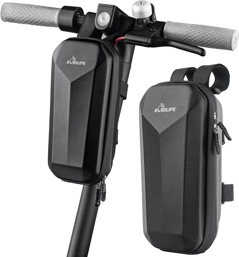 BOBILIFE Waterproof EVA 3L Handlebar Bag - Compatible with Bicycle, Scooter, Electric Ebike, Motorcycle, City Bike - Image 1