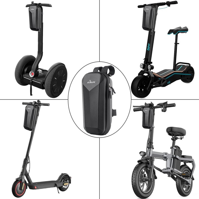 BOBILIFE Waterproof EVA 3L Handlebar Bag - Compatible with Bicycle, Scooter, Electric Ebike, Motorcycle, City Bike - Image 2