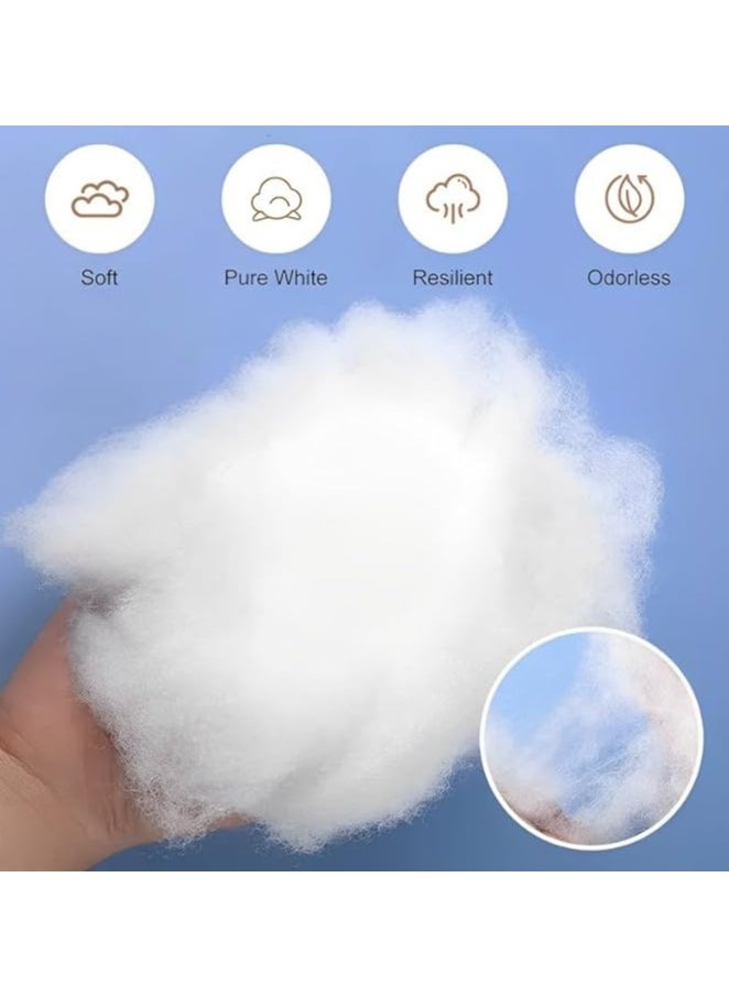 MANAAL HOME - 3 KG Polyester Fiber Fill Original For Pillow Sleeping , Premium Fiber Fill Stuffing, Fluff Stuffing High Resilience Fill Fiber for Stuffed Animal Crafts, Pillow Stuffing, Cushions Stuffing - Image 1