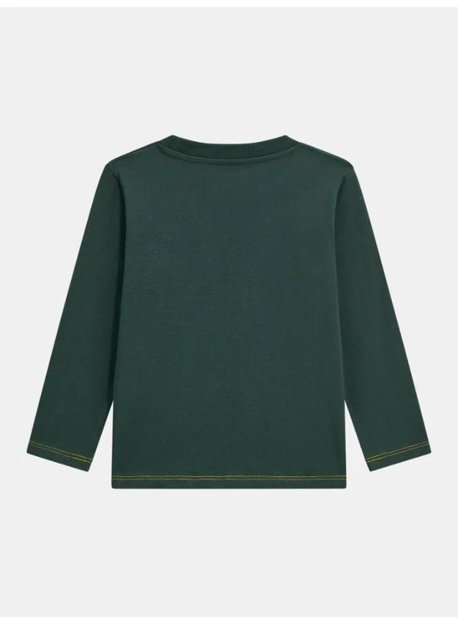 GUESS Kids Slogan Crew neck T-Shirt