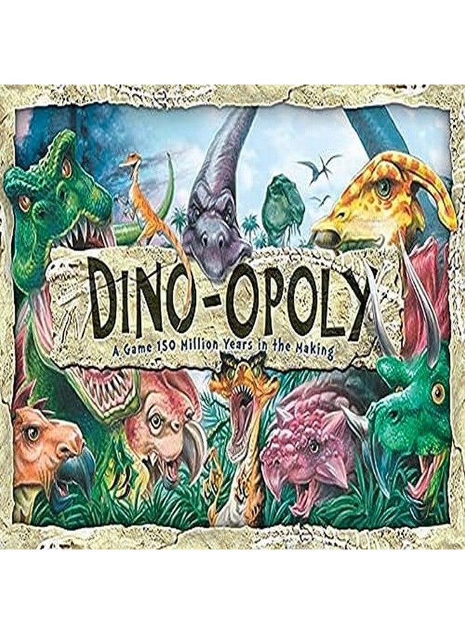 Late for the Sky Dino-Opoly Monopoly Board Game - Image 1