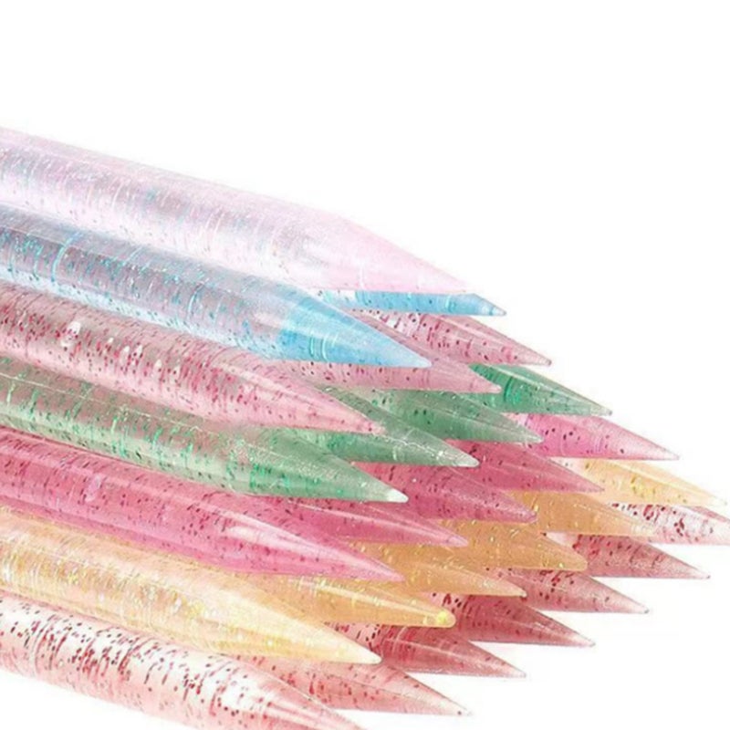 100PCS Double-ended Nail Art Sticks Dead Skin Cuticle Remover Pusher Manicure Pedicure Tool - Image 4