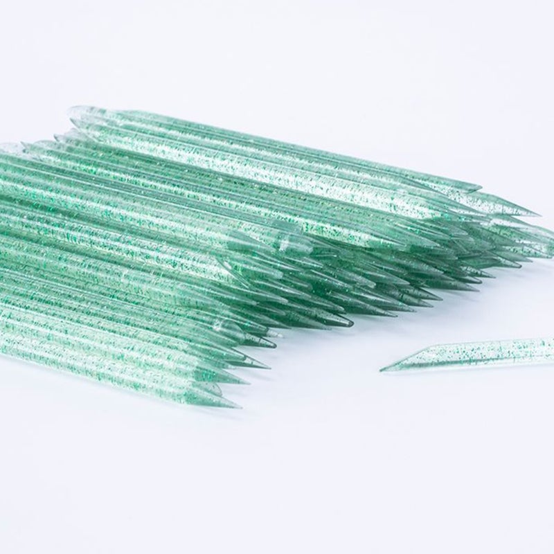 100PCS Double-ended Nail Art Sticks Dead Skin Cuticle Remover Pusher Manicure Pedicure Tool - Image 2