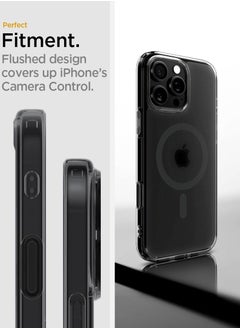 Spigen Ultra Hybrid T MagFit for iPhone 16 Pro MAX Case Cover [Camera Control Button Cover] with MagSafe (2024) - Frost Black  - Image 5