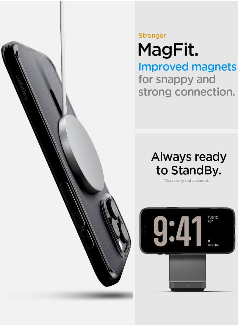 Ultra Hybrid T MagFit for iPhone 16 Pro MAX Case Cover [Camera Control Button Cover] with MagSafe (2024) - Frost Black