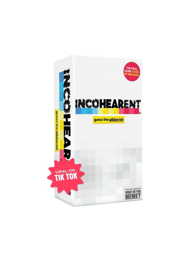 WHAT DO YOU MEME? Incohearent Adult Party Game Edition 2, The Party Card Game Where You Compete to Guess The Gibberish, for Ages 17+ - Image 1