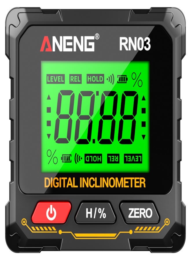 منقلة رقمية ANENG RN03 مع ليزر ومستوى مائل مغناطيسي وقابلة للشحن USB - Image 1
