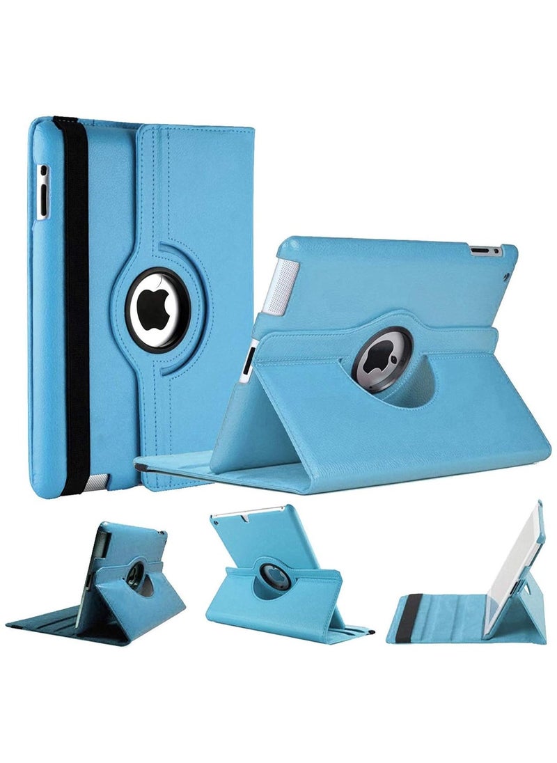 Case Compatible with Apple iPad Mini 5, [Wallet Case] Shockproof PU Leather Book Style Flip Folio 360° Rotating Total Protection Cover With Auto Wake/Sleep - Image 1