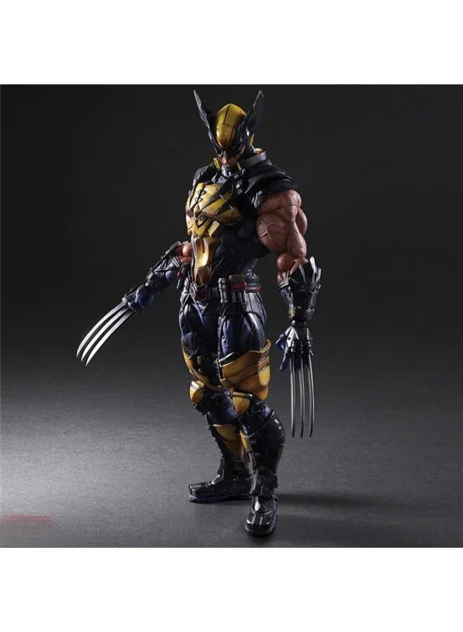 عام ولفيرين شخصية نموذج سطح المكتب الديكور المنقولة دمية نموذج لعبة جمع الديكور هدية للعائلة والأصدقاء - Image 1