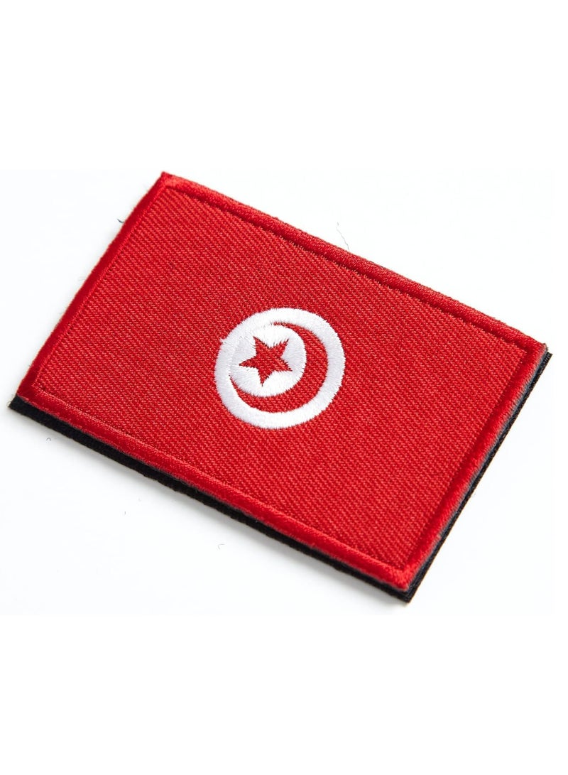 Generic Pack of 2pcs Embroidered Flag Patches - Perfect for Jackets - Backpackers - Travelers - Uniforms - Jeans and Hats - Tactical Embroidered Patches  - Image 4