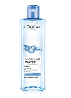 L'OREAL PARIS L'Oreal Paris Refreshing Micellar Water 400ml 