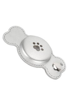 Thoraya Item Finder Case Multifunctional Prevent Loss Soft Durable for Airtag Tracking Device Holder for Travel Car Key Silver  - Image 3