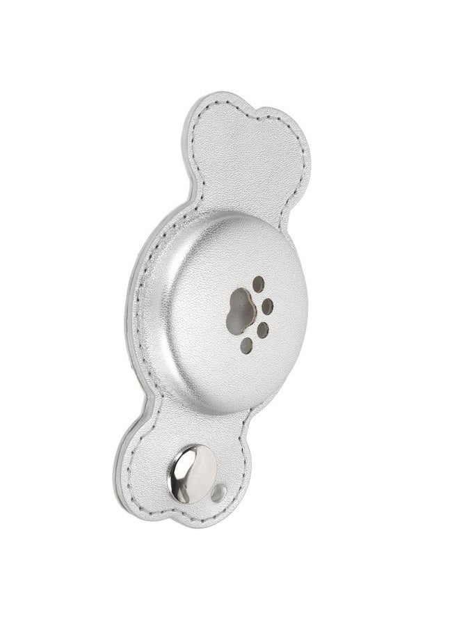 Thoraya - Item Finder Case Multifunctional Prevent Loss Soft Durable for Airtag Tracking Device Holder for Travel Car Key Silver - Image 1
