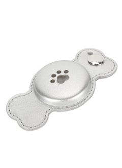 Thoraya Item Finder Case Multifunctional Prevent Loss Soft Durable for Airtag Tracking Device Holder for Travel Car Key Silver  - Image 2