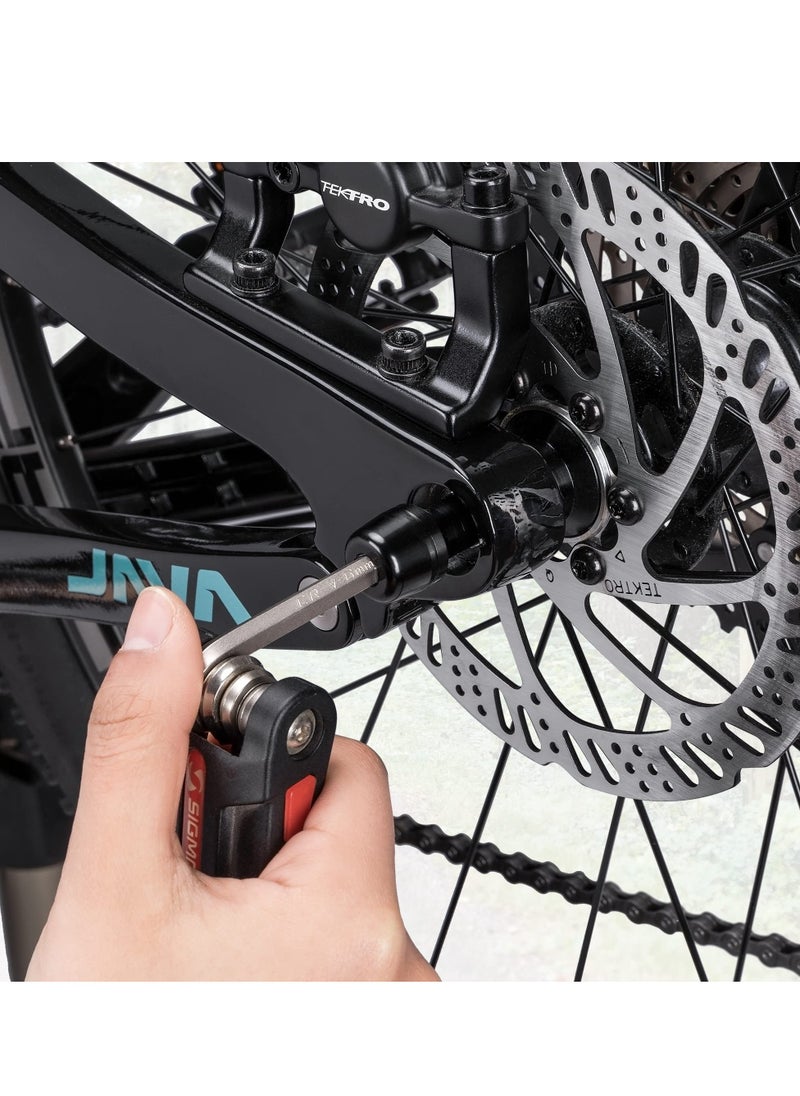 SYOSI Trainer Thru Axle 12mm Thru Axles for Bike Trainers M12 x 1.75 or 166-178 Thru Axle Adapter for Rear Wheel Attachment Trainer Compatible with Kinetic Saris CycleOps Elite TacX Indoor Trainers  - Image 4