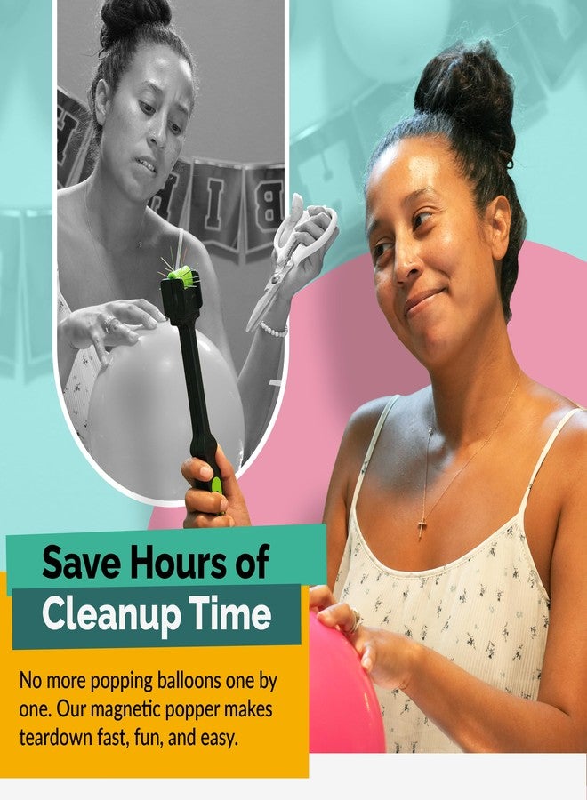 ORCA Balloon Popper Tool | Balloon Striker Popping Tool, Truena y Revantar Los Globos, Balloons Accessories for Businesses and Artists To Pop and Remove Arrangements of Balloons - Image 2