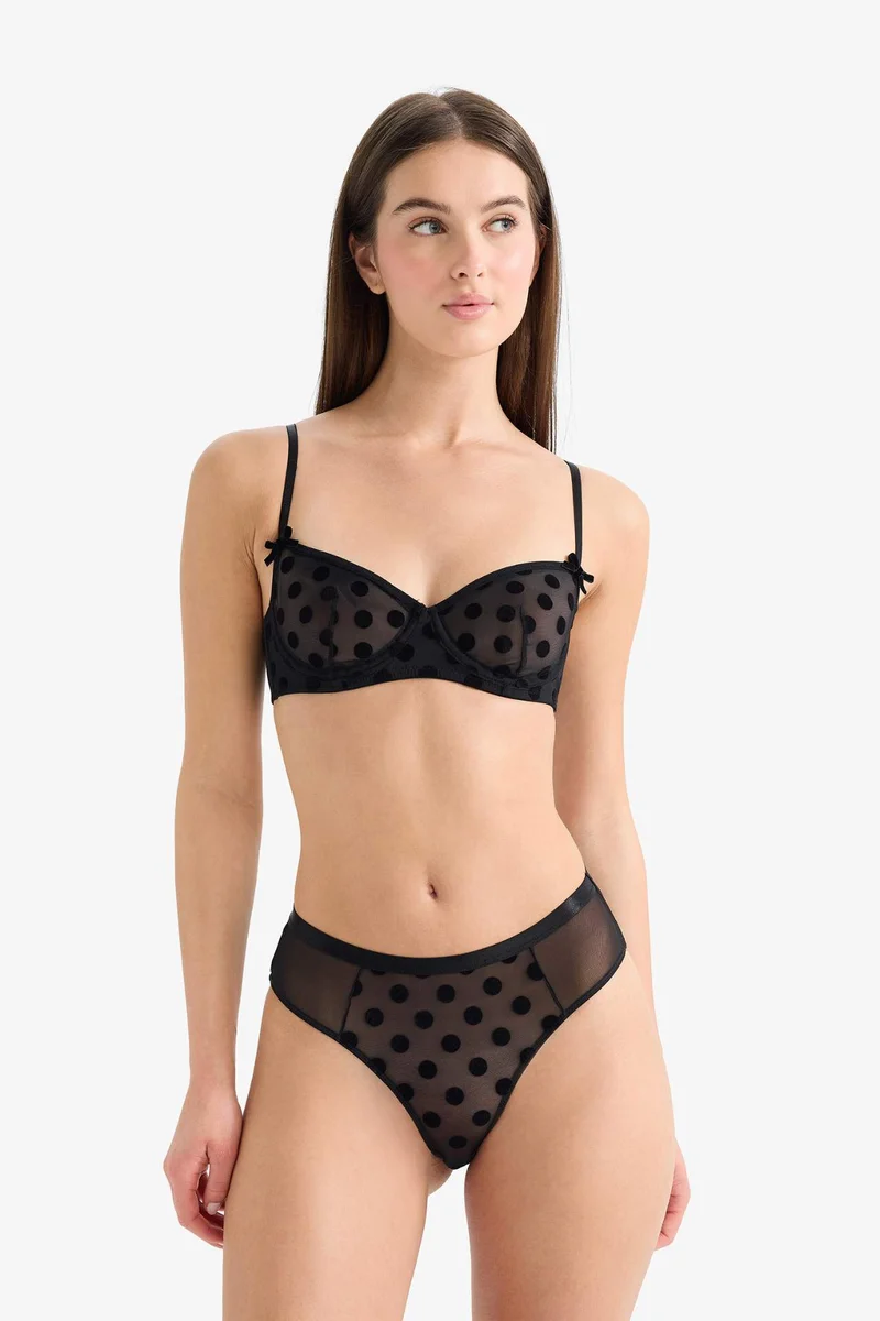 ديفاكتو Tulle Slip Panty