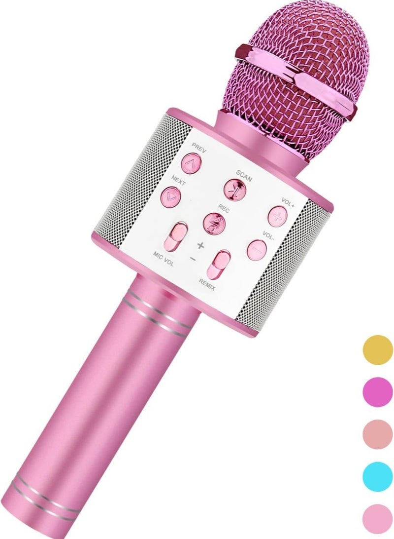 Girl Toys Microphone for Kids,Birthday Gifts for 3-12 Year Old Girls,Kids Toys for Girls Age 3 4 5 6 7 8 9 10 Year Old Girls Gifts Idea - Image 1