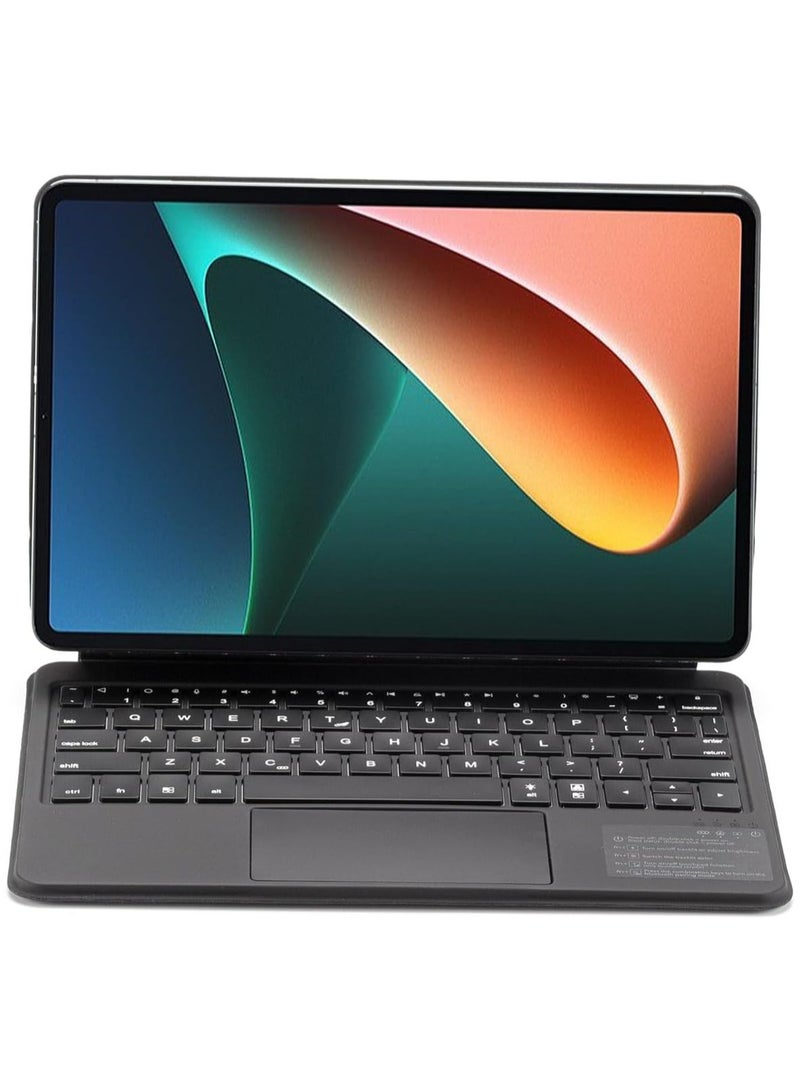 Suitable for Xiaomi Pad 6/Xiaomi Pad 6 Pro 11 Inch Magnetic Levitation Backlight Bluetooth Smart Control Keyboard, with Shockproof and Anti Drop Leather Protective Cover - Image 5