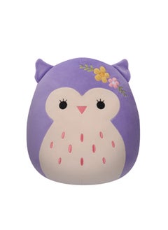 Squishmallows 12 inch Holly the Purple Owl , Officially Licensed Kellytoy Plush Toy, Colorful Soft Toy, Gift for Kids, Girls & Boys Washable Squishy Stuff Toy Multicolor All Age  - Image 1